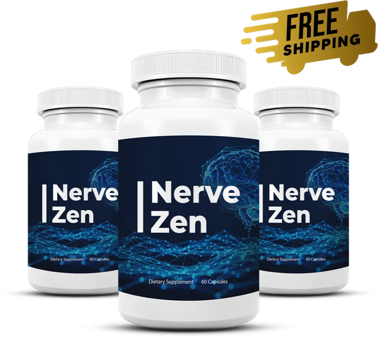 NerveZen nerve comfort capsule bottles